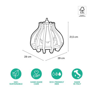 Lampadario Lampotai Bulb